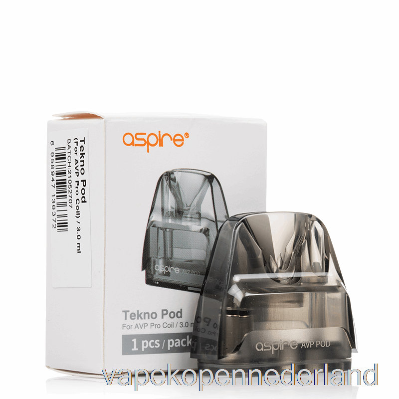 Elektronische Sigaret Vape Aspire Tekno Vervangende Pods [avp Pro] 3,0 Ml Pod - Spoel Niet Incl.